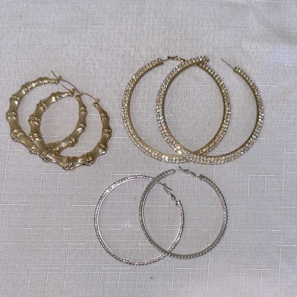Hoop Earrings Bundle​​​